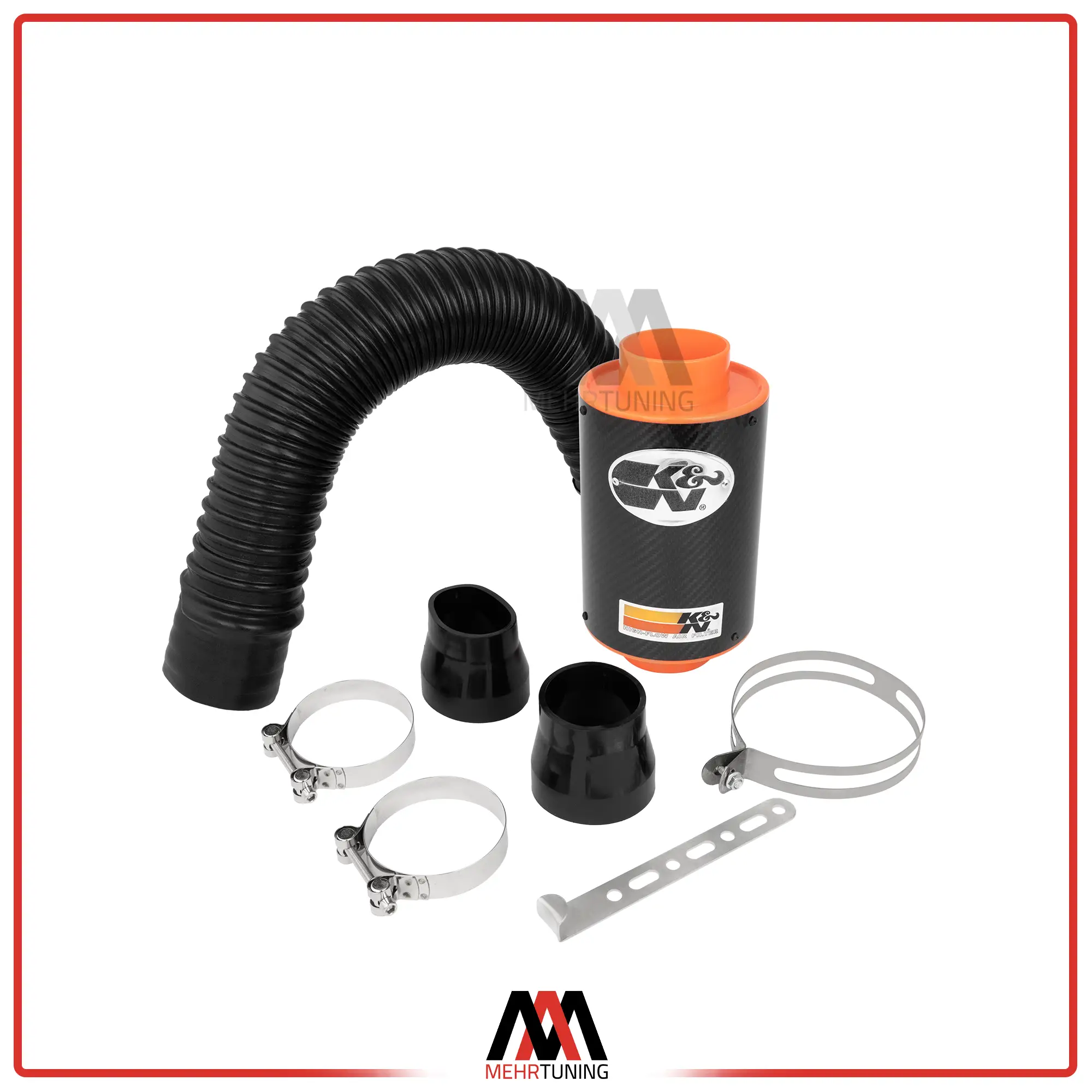 کیت مکش K&N فیبر کربن 1 کیت مکش K&N فیبرکربن