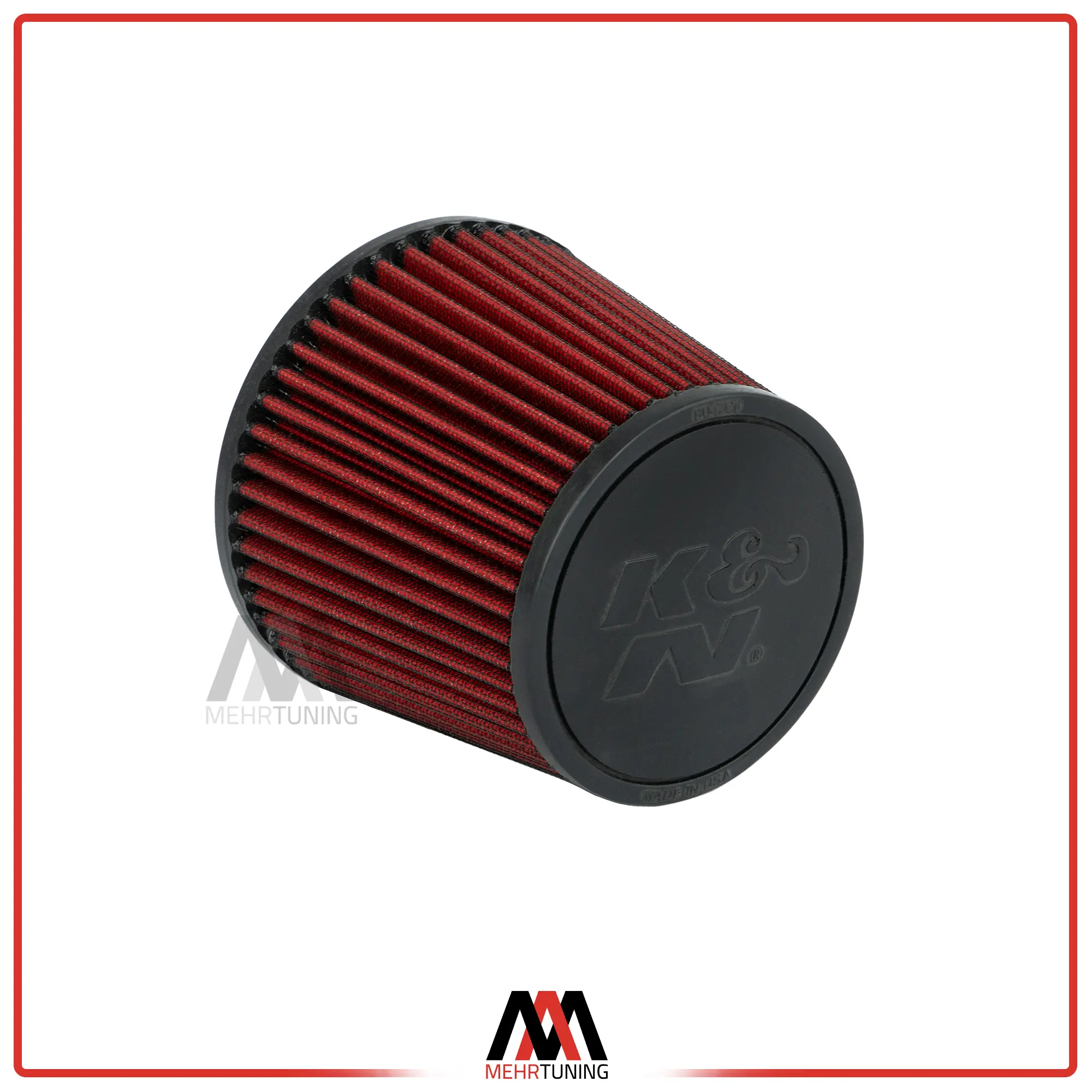 فیلتر هوای ماشین دهانه 76میل و ارتفاع 165 میل K&N 3 قیمت فیلتر هوای ماشین کوتاه K&N