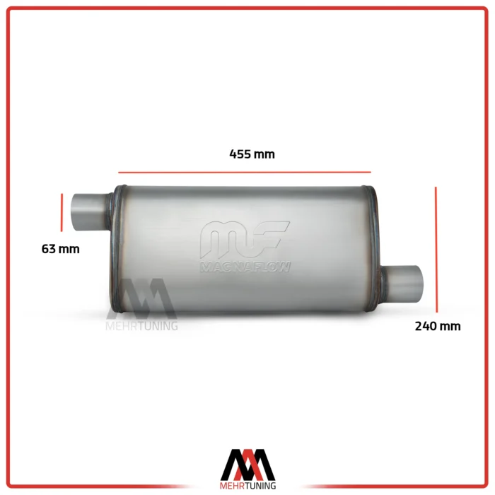 قیمت سنتر اگزوز کتابی کنار به کنار طول 455