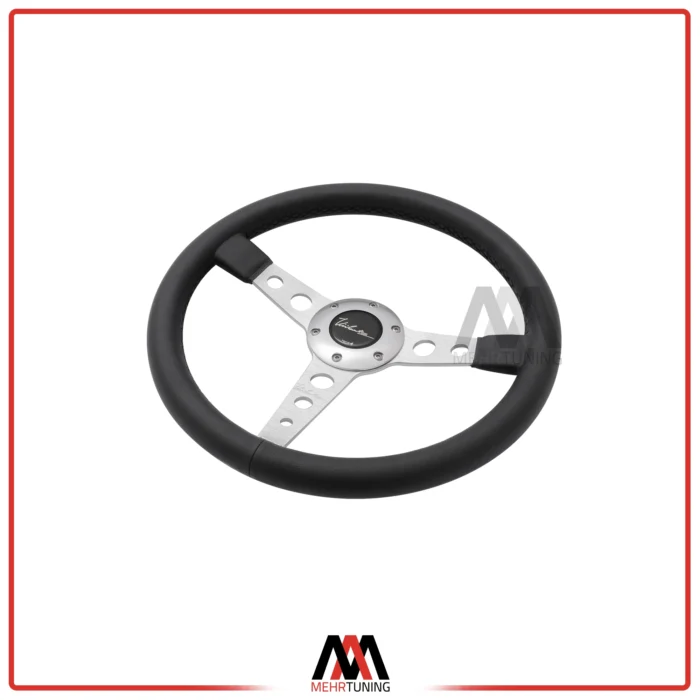 خرید فرمان تخت نقره ای چرم