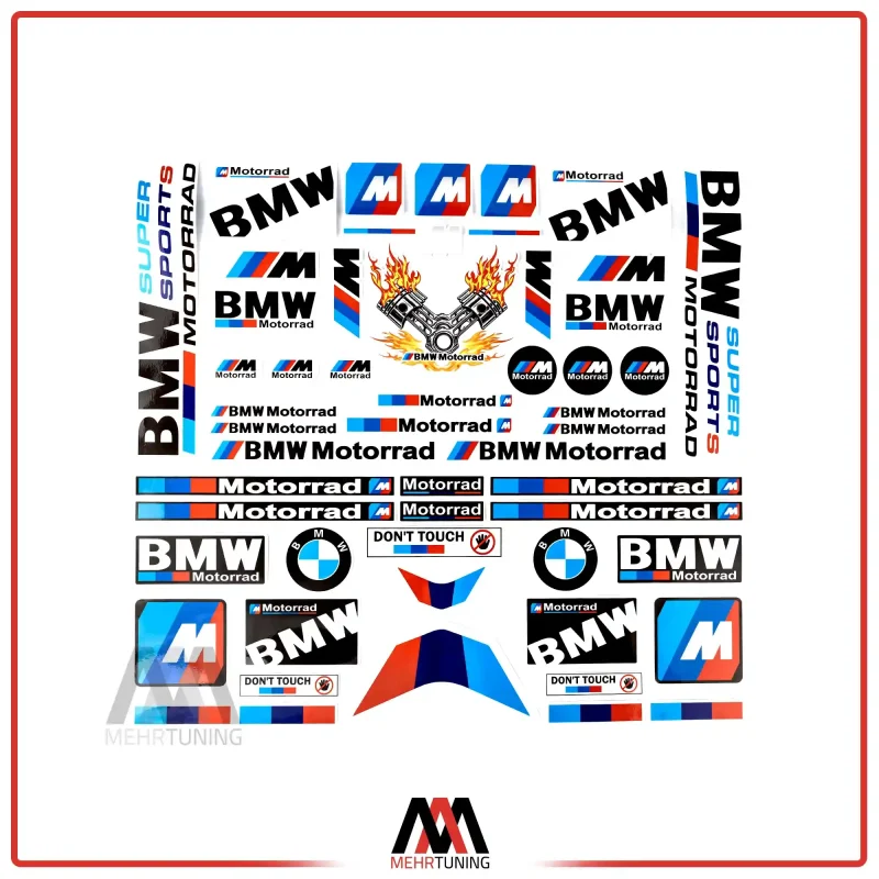 استیکر خودرو طرح BMW