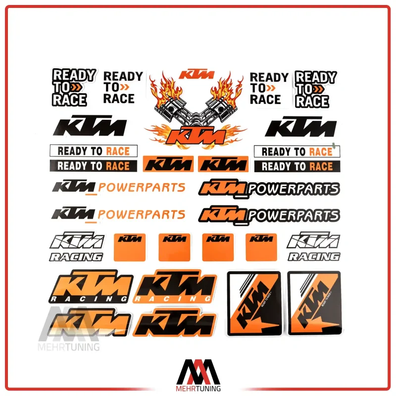 استیکر ماشین طرح KTM