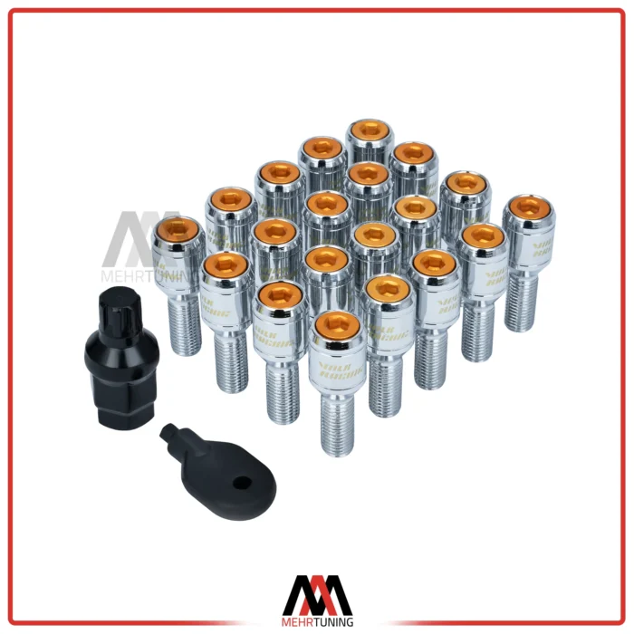 پیچ چرخ ولک ریسینگ نارنجی