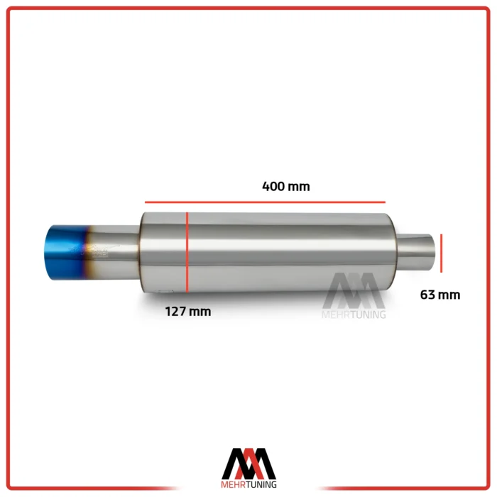 فروشگاه آنلاین مافلر hks جاسما 127 طول 400 سر هفت رنگ