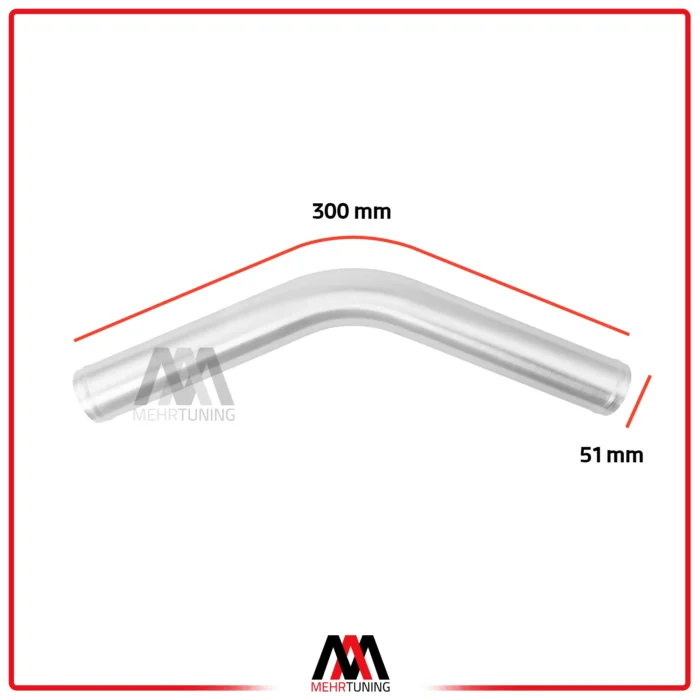 لوله آلومینیوم 45 درجه