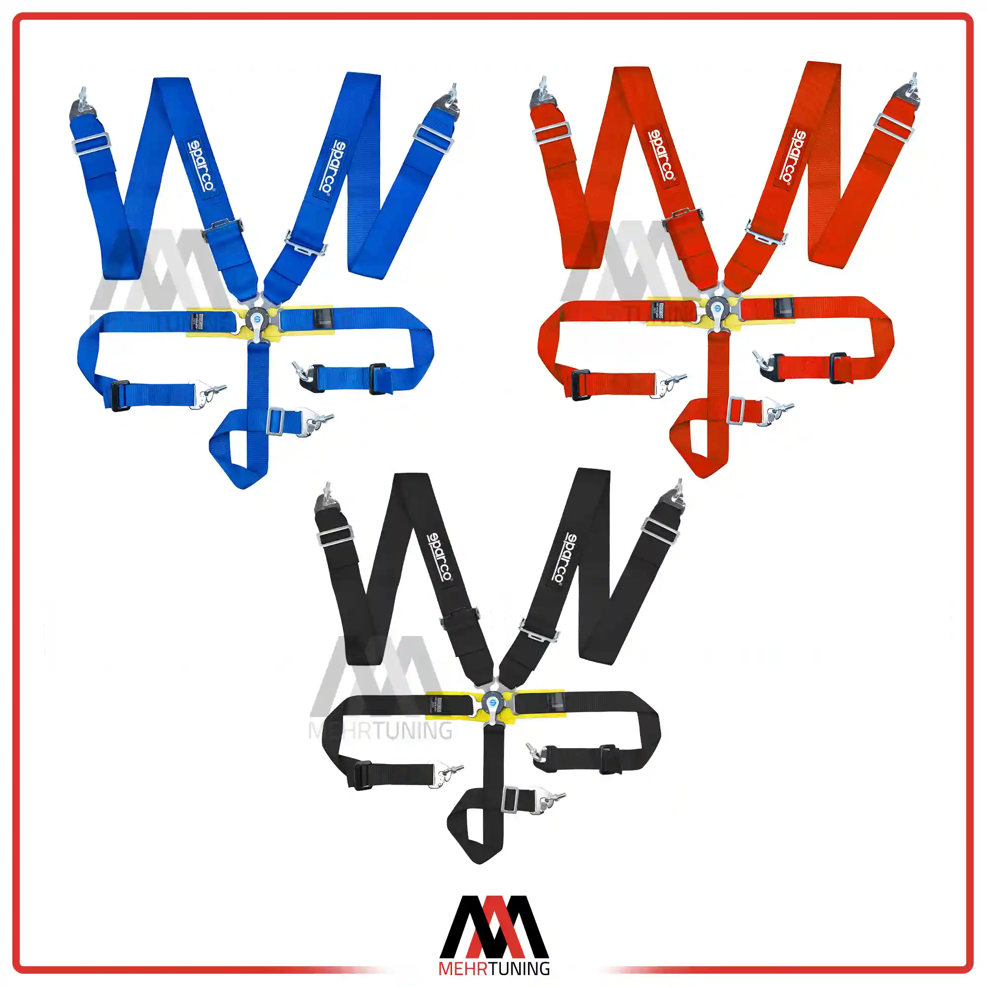 کمربند ایمنی 5 نقطه اسپارکو 1 کمربند ایمنی 5 نقطه اسپارکو