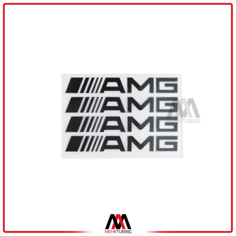 استیکر خودرو طرح AMG کد 01