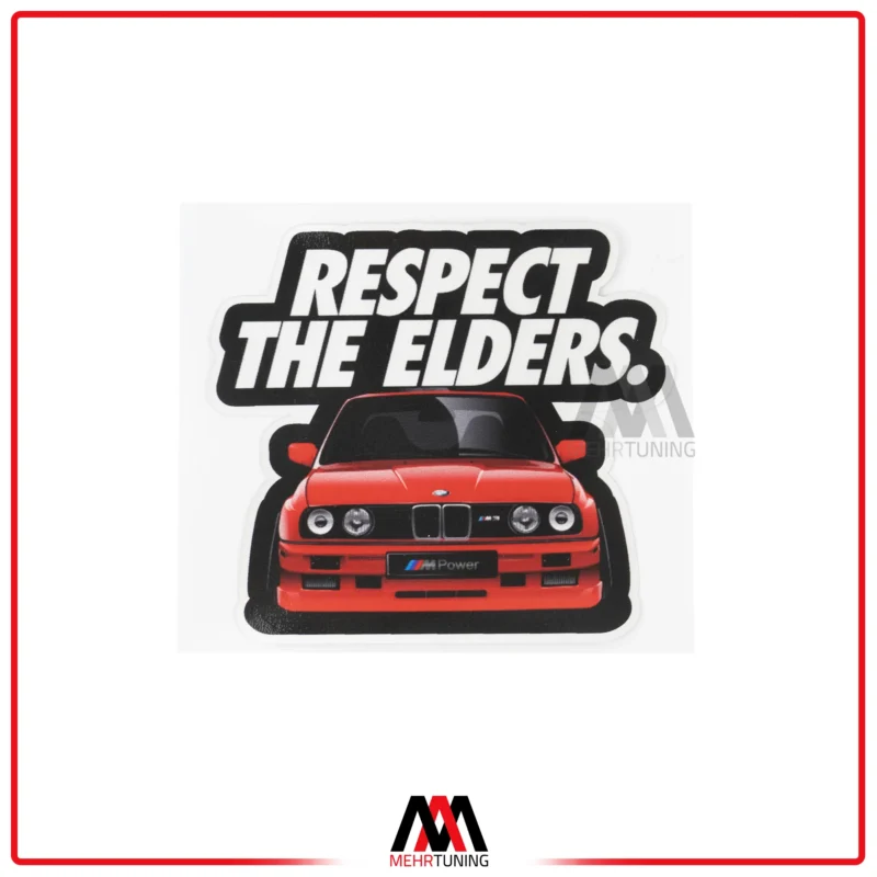 استیکر خودرو مدل BMW E30