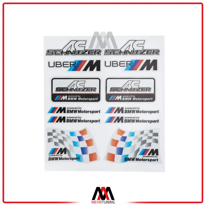 برچسب ماشین طرح BMW Motorsport کد 02