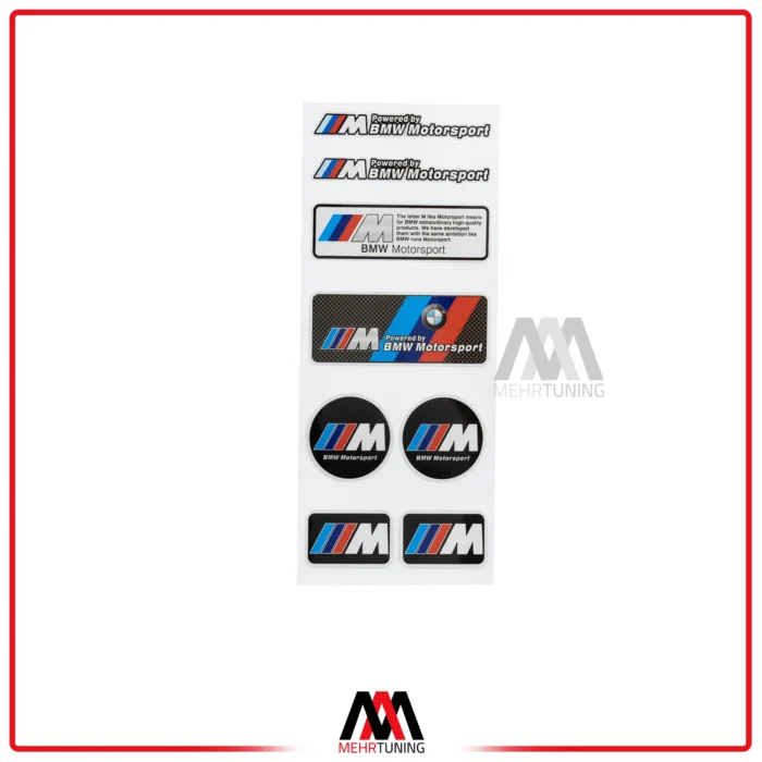 برچسب ماشین طرح BMW Motorsport کد 03