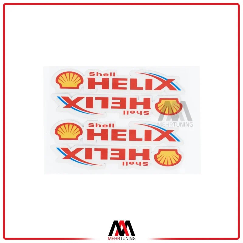 برچسب خودرو طرح HELIX Shell