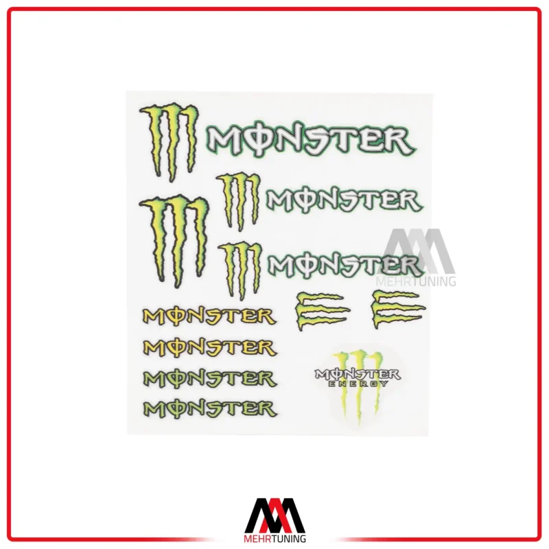 استیکر ماشین طرح MONSTER