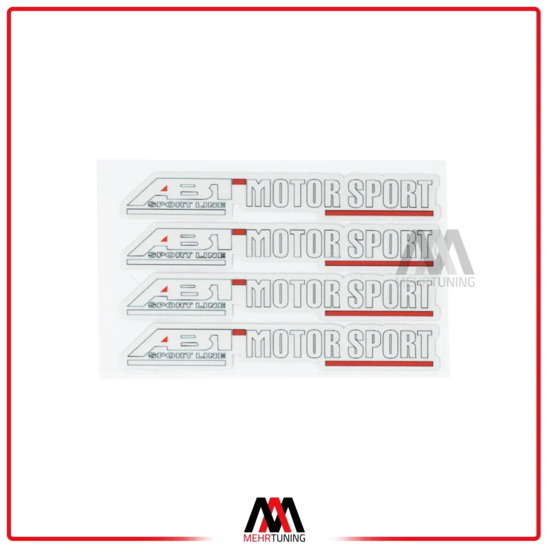 برچسب خودرو طرح MOTOR SPORT