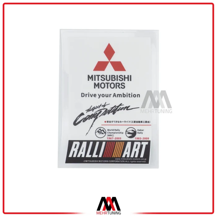 استیکر ماشین طرح Ralliart کد 01