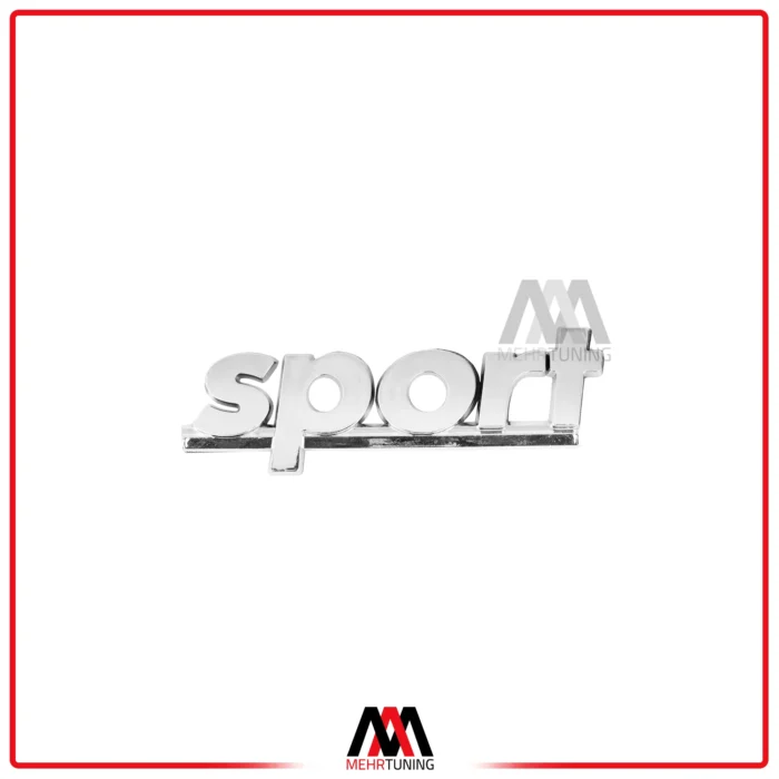 آرم ماشین طرح sport مدل 3