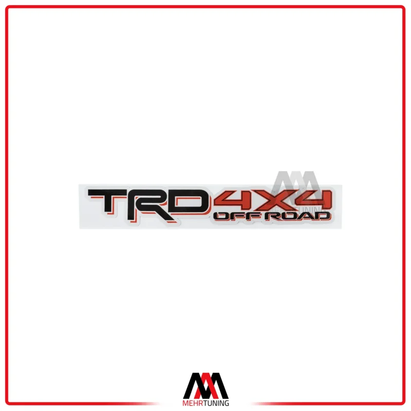 استیکر خودرو طرح TRD کد 02