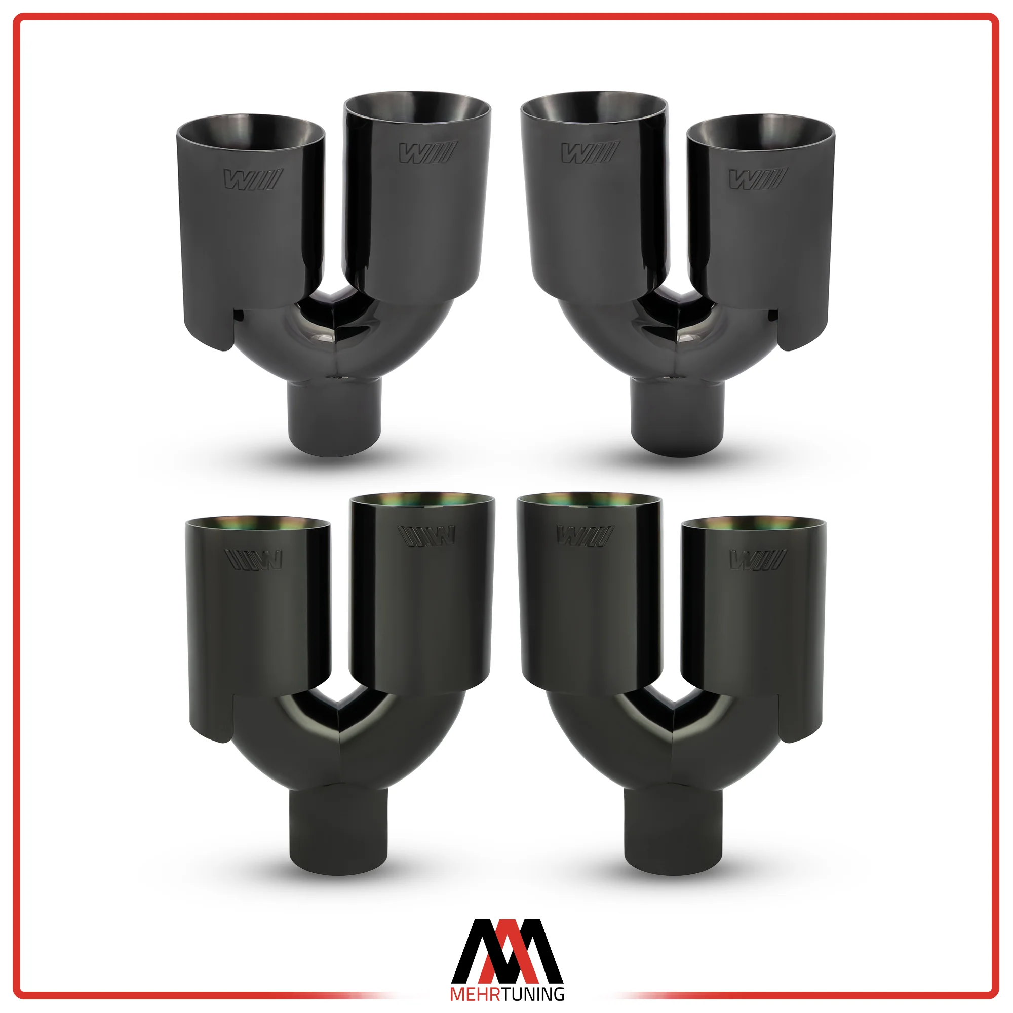 سر اگزوز دو لول جفت BMW مدل M 1 سر اگزوز دو لول جفت BMW