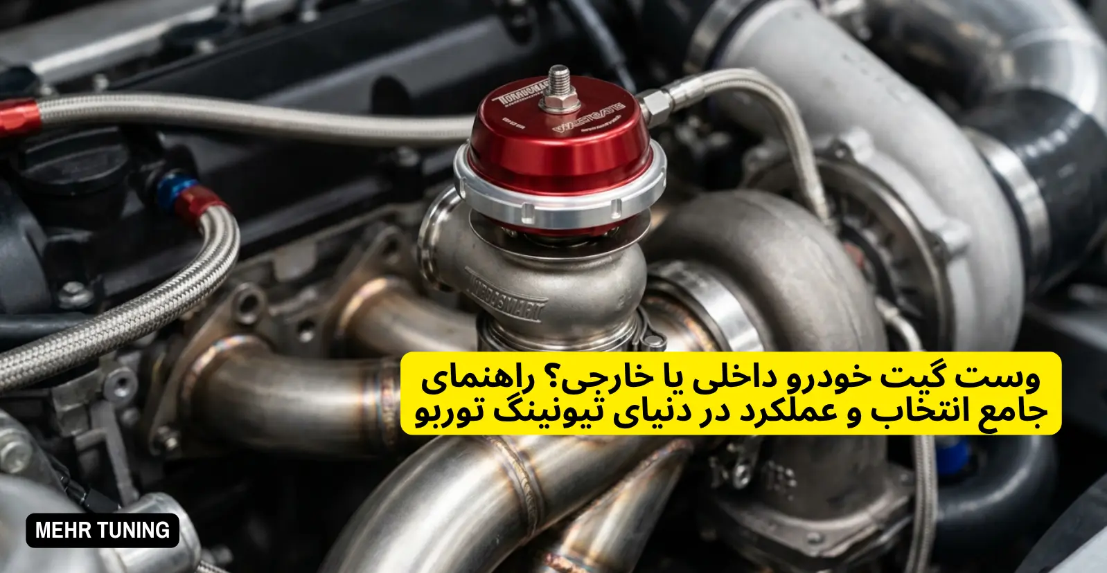 لوازم توربو تیونینگ خودرو | MehrTuning 39 وست گیت خودرو داخلی یا خارجی؟ راهنمای جامع انتخاب و عملکرد در دنیای تیونینگ توربو