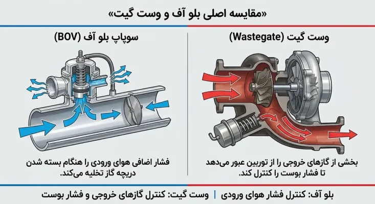 مقایسه اصلی بلو آف و وست گیت